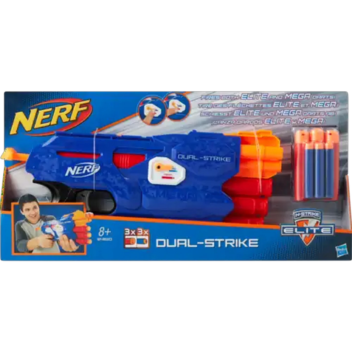 Image of Nerf Elite Dual Strike Blaster