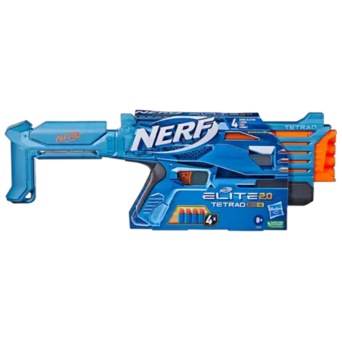 Checkers Sixty60 | Nerf Elite 2.0 Tetrad QS-4 Blaster Toy