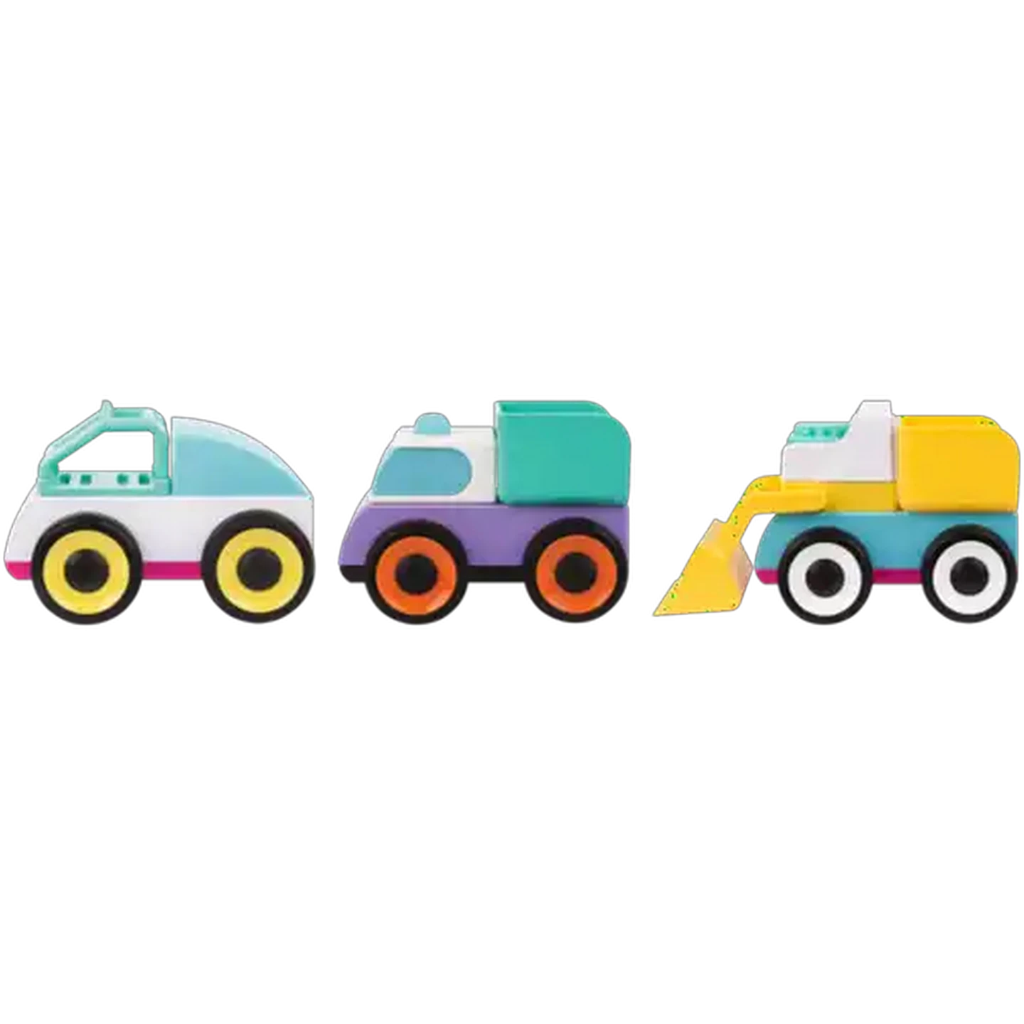 Image of Playgro Build & Drive Vehicles Set 3 Piece (Type May Vary)