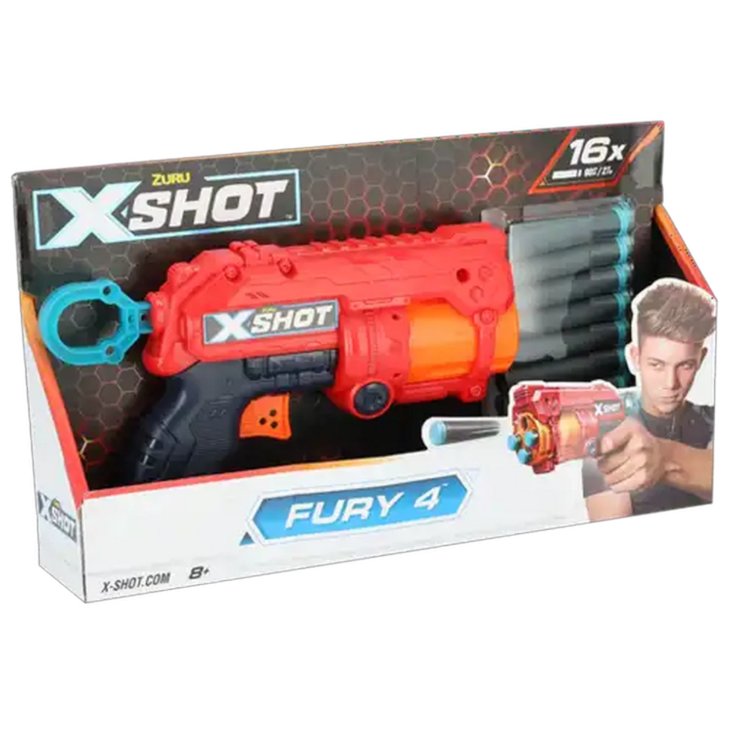 Image of XSHOT 4 Blaster Fury (Type May Vary)