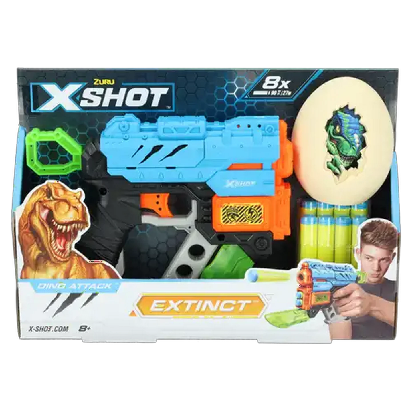 Image of XSHOT Extinct Dino Blaster (Type May Vary)
