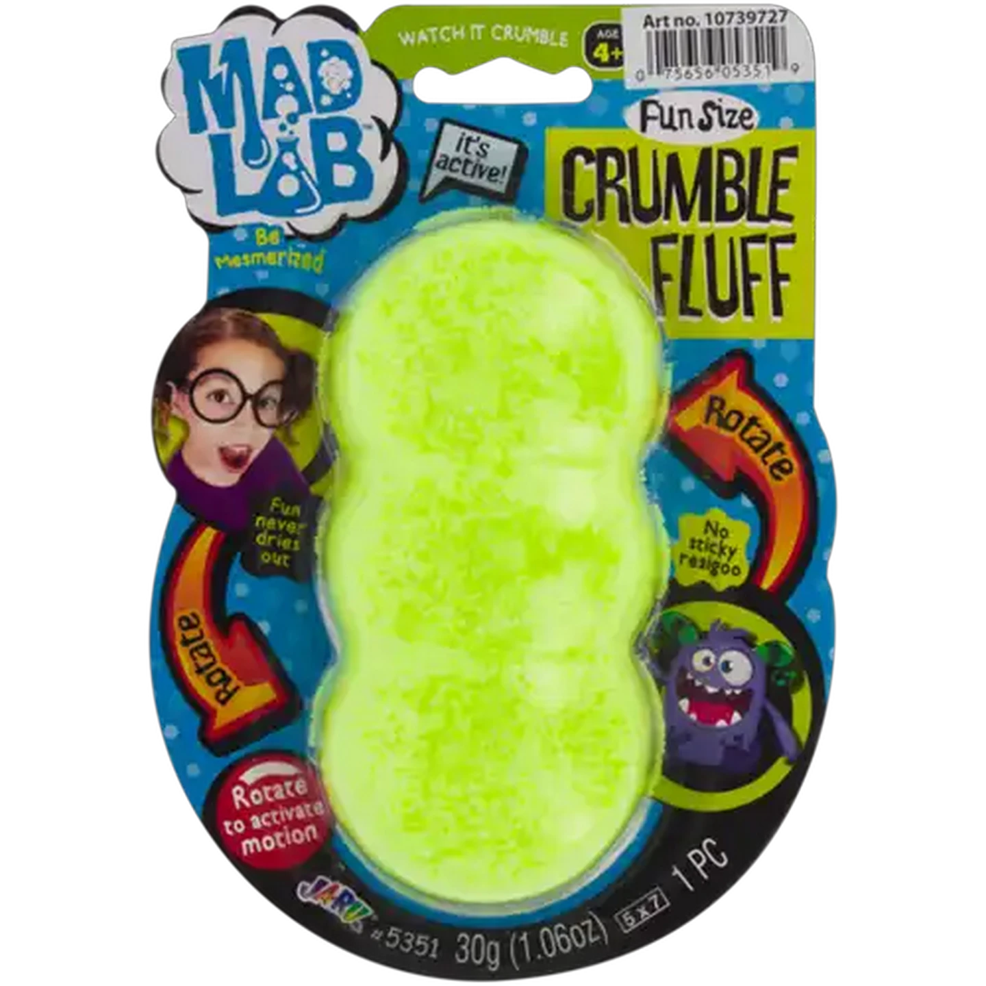 Image of Mad Lab Crumble Fluff Playset 4 Years +