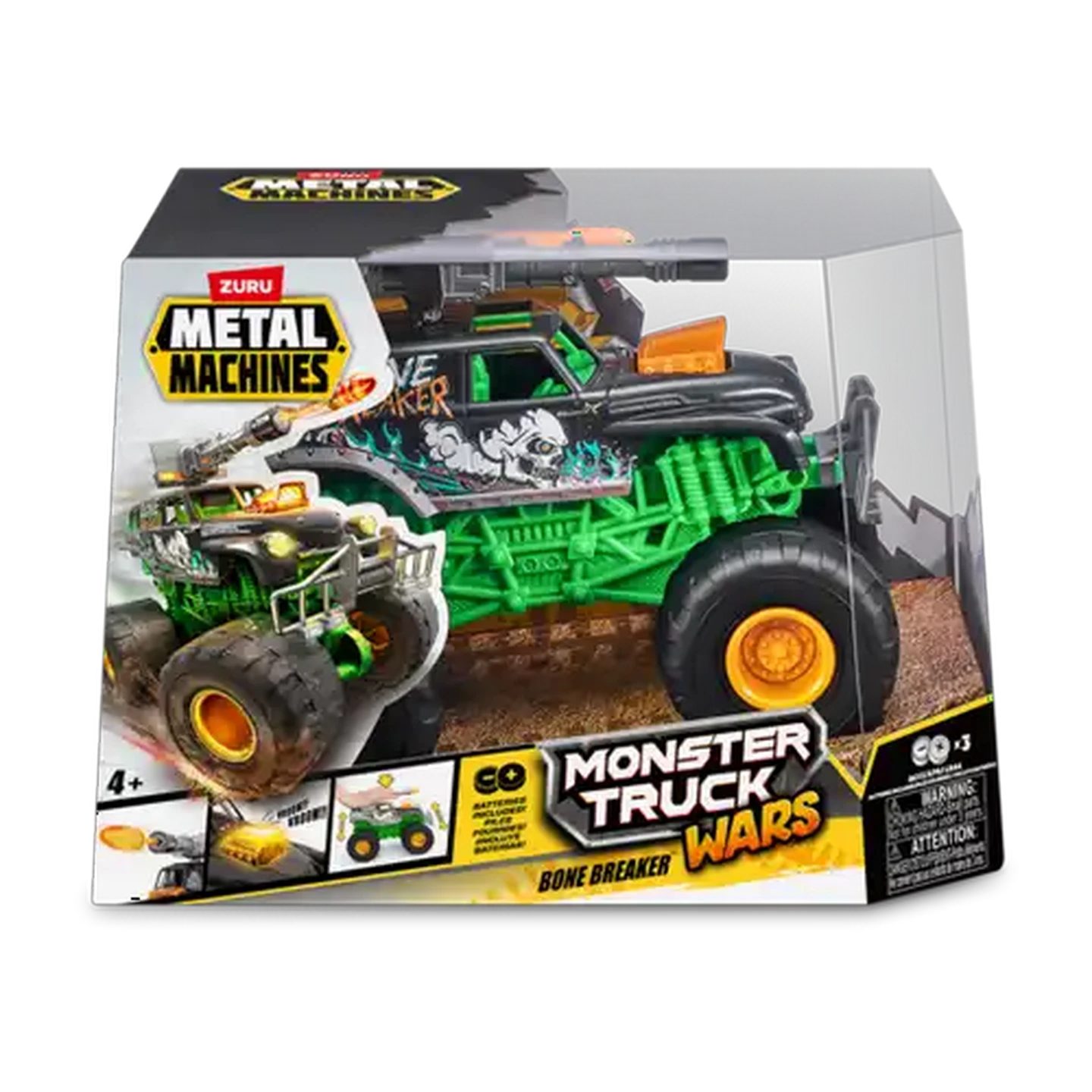 Image of Metal Machines T-Rex Monster Truck (Type May Vary)