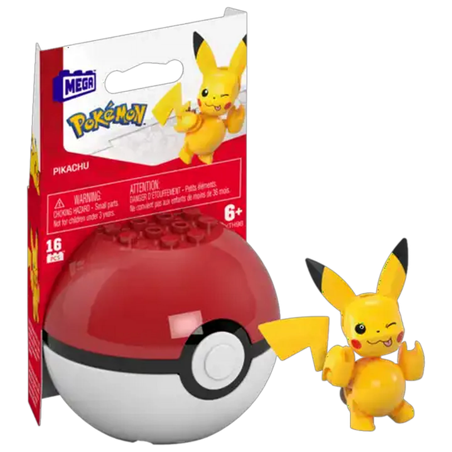 Image of Pokémon Mega Construx Poké Ball (Type May Vary)