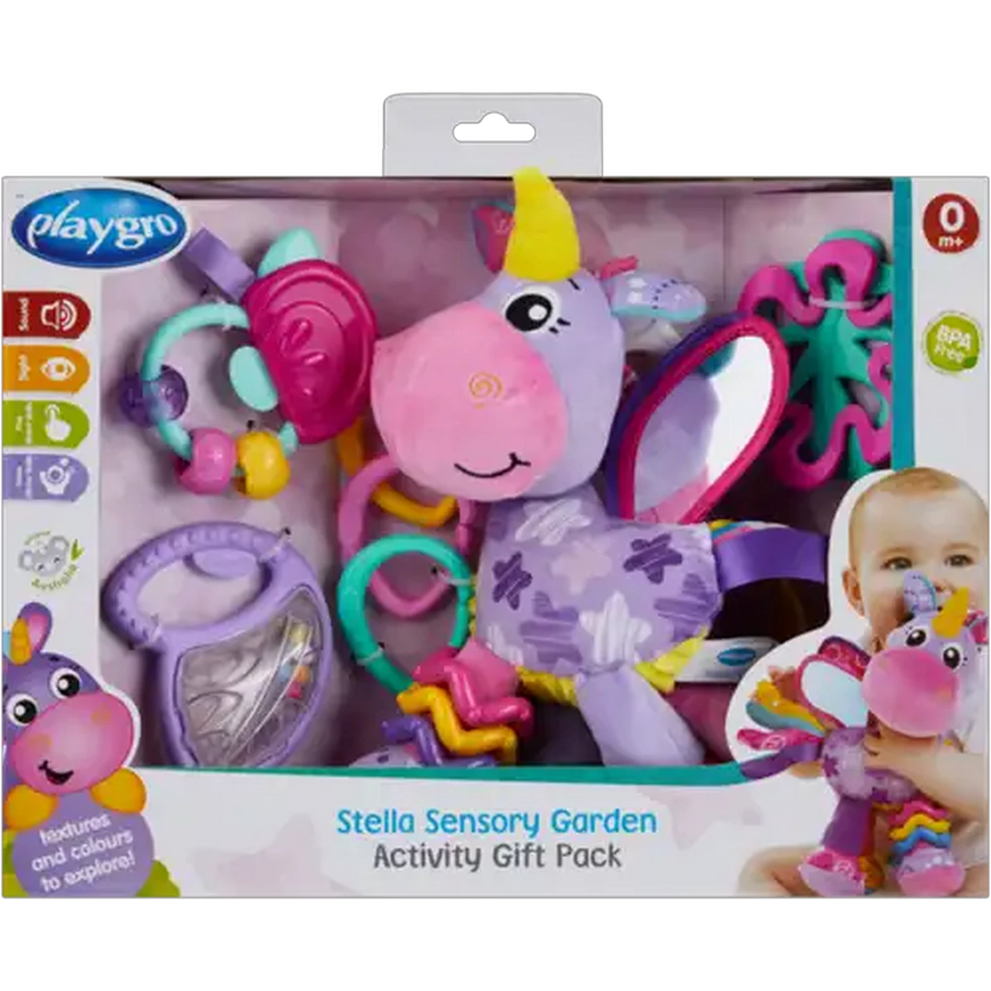 Image of Playgro Stella Sensory Garden Activity Gift Pack
