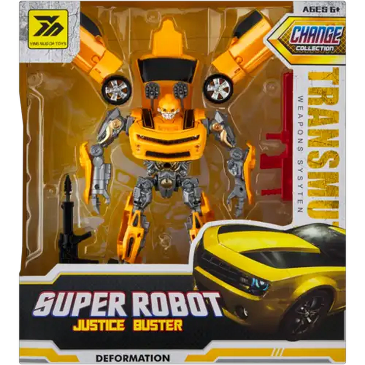 Checkers Sixty60 | Ying Nuo Da Toys Change Collection Super Robot