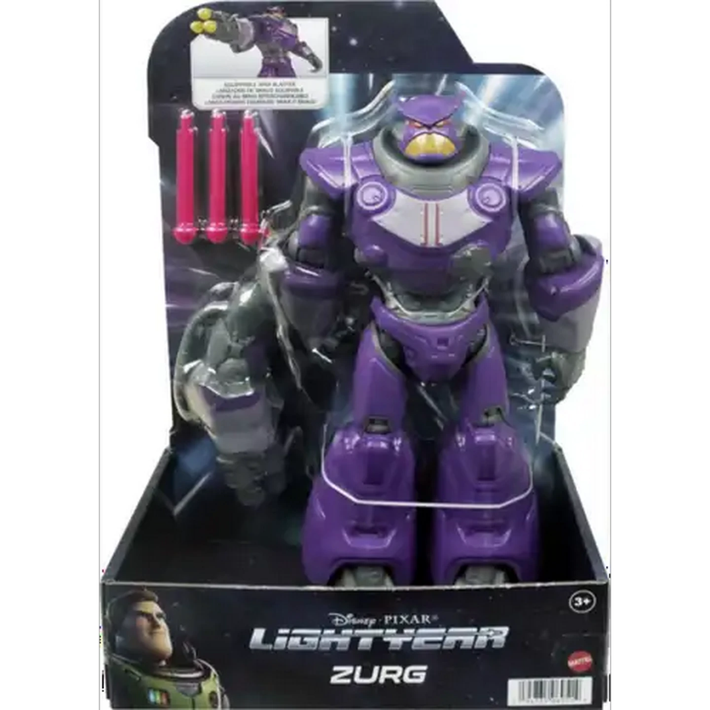 Image of Disney Pixar Lightyear Zurg Figure