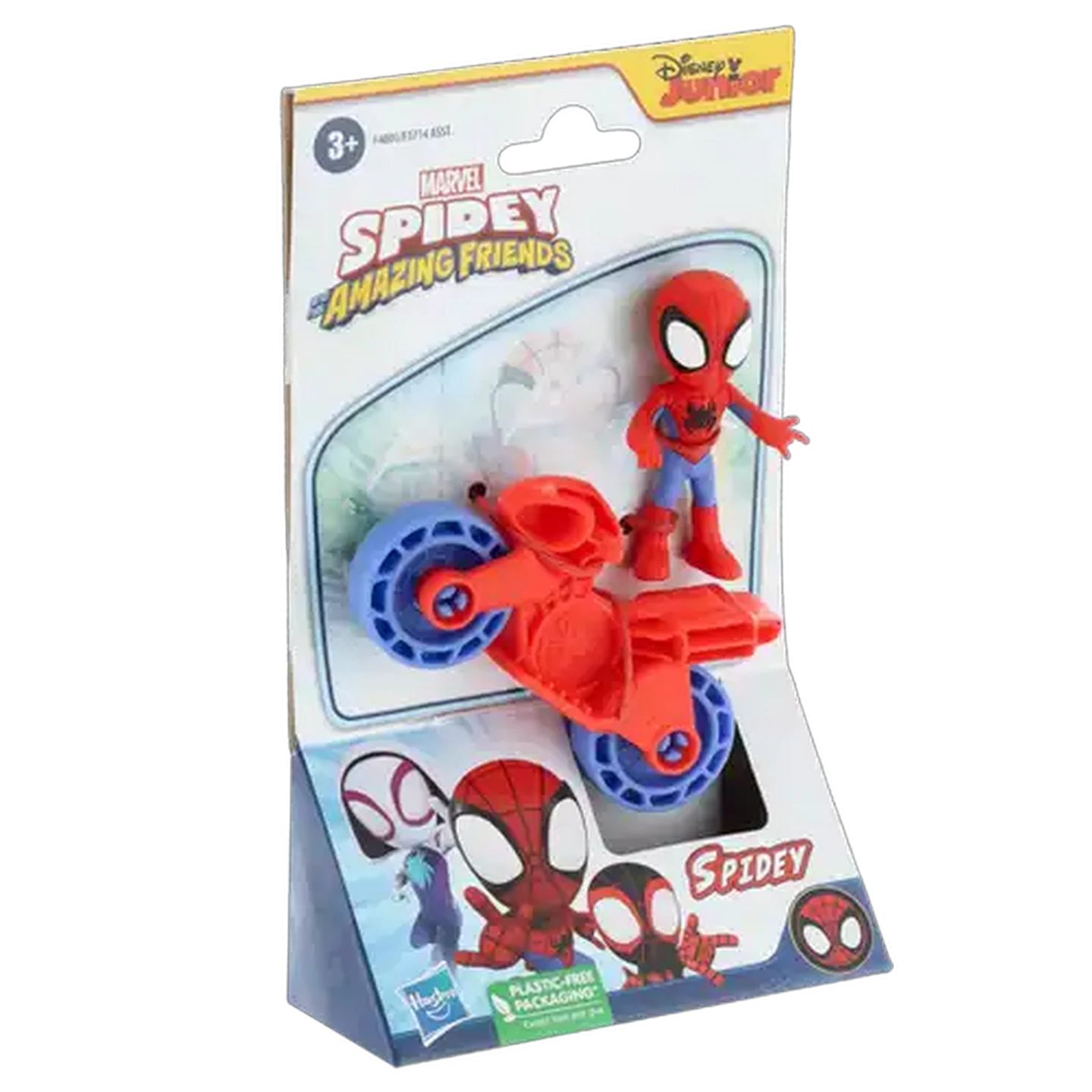 Image of Marvel Spidey Amazing Friends Figure & Bike (Type May Vary)