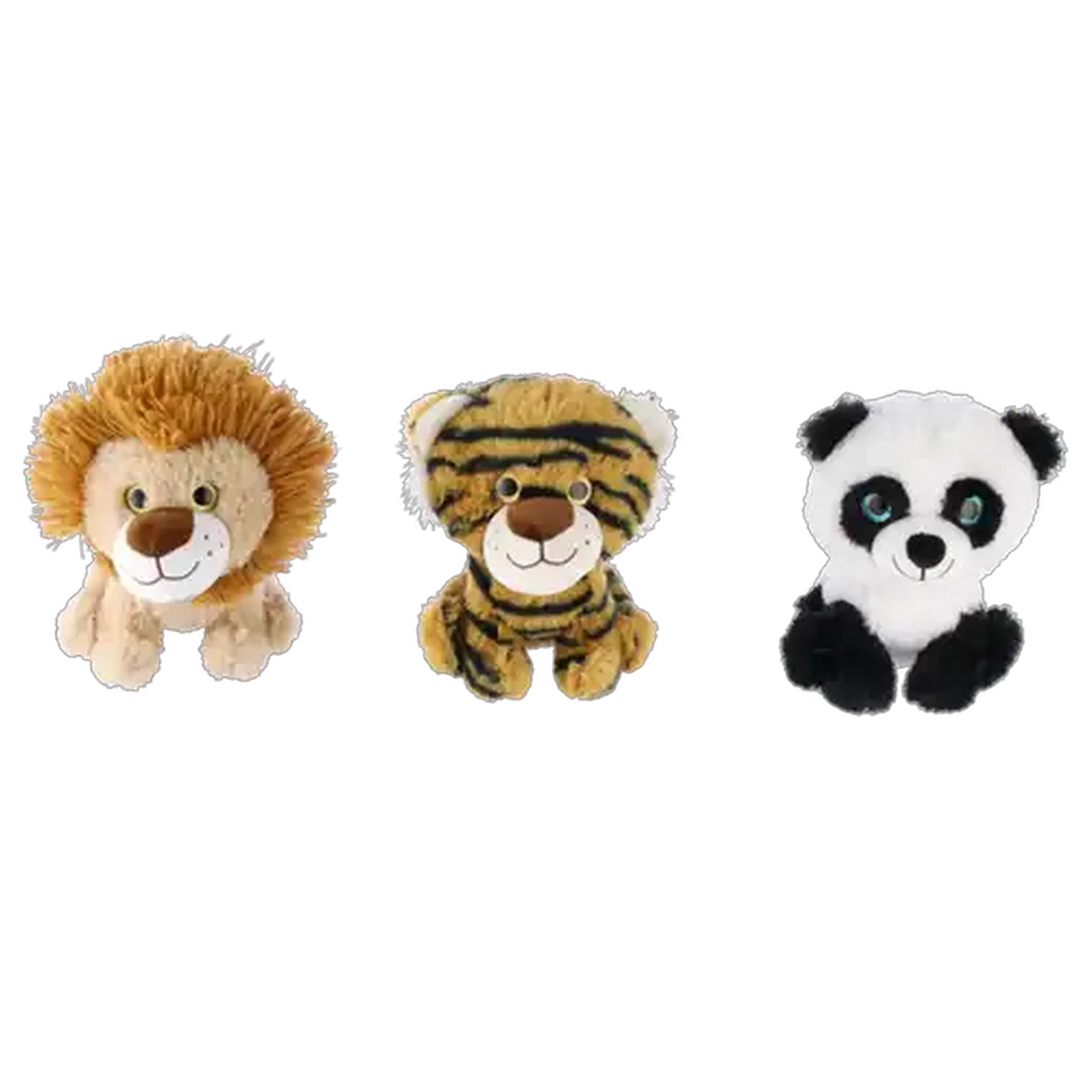 Image of Wild Animal Sitting Plush 19cm (Type May Vary)
