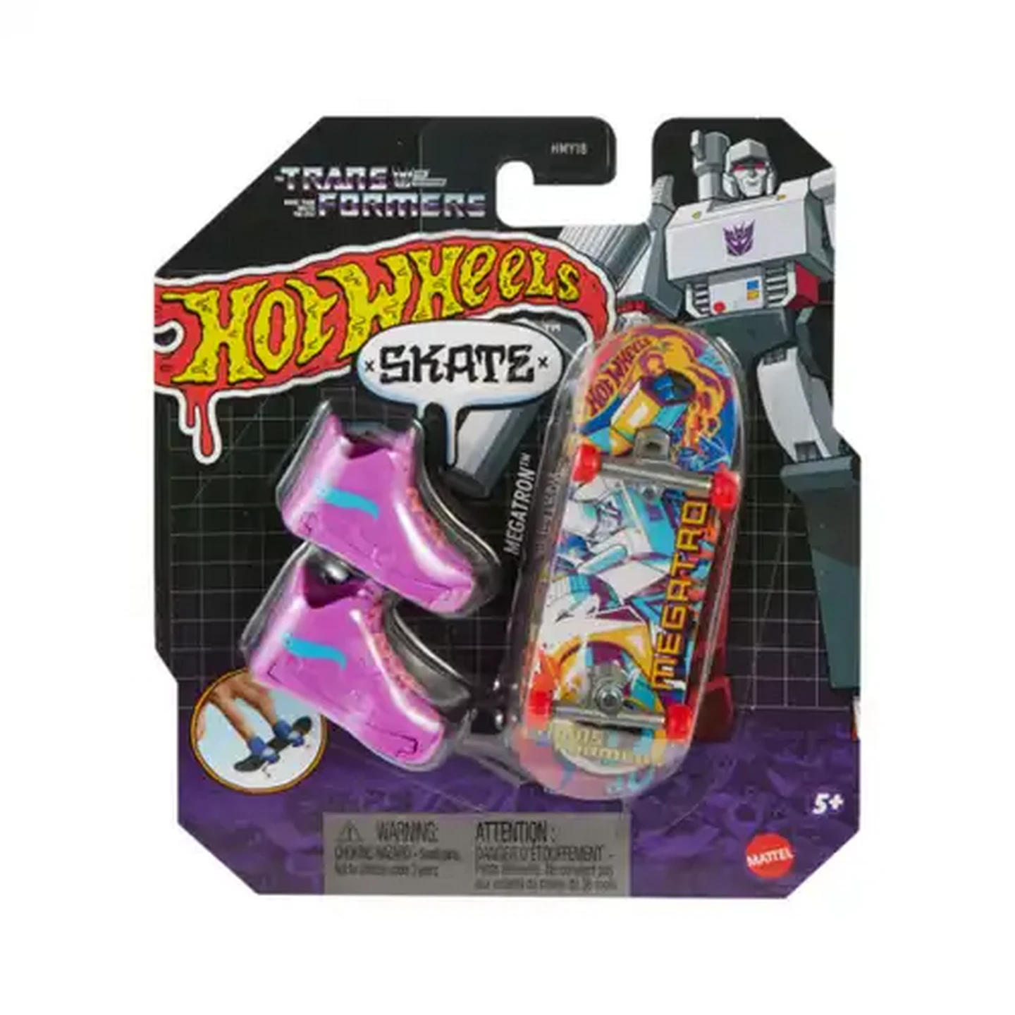 Image of Hot Wheels Skate Fingerboard and Skate Shoes, Entertainment-Themed