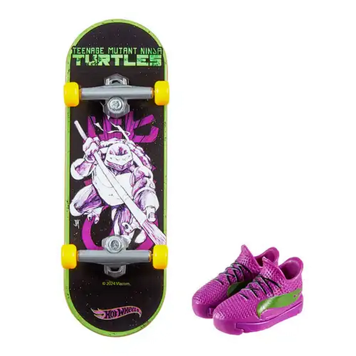 Image of Hot Wheels Skate Fingerboard and Skate Shoes, Entertainment-Themed