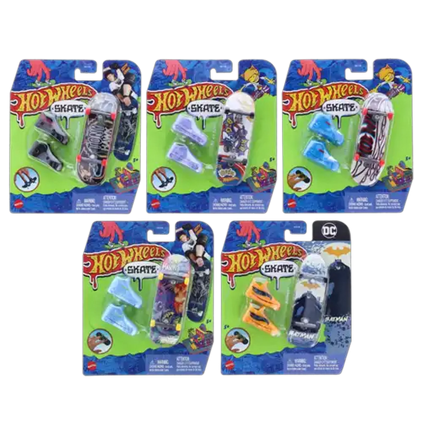 Image of Hot Wheels Skate Tony Hawk Fingerboard & Skate Shoes (Type May Vary)​