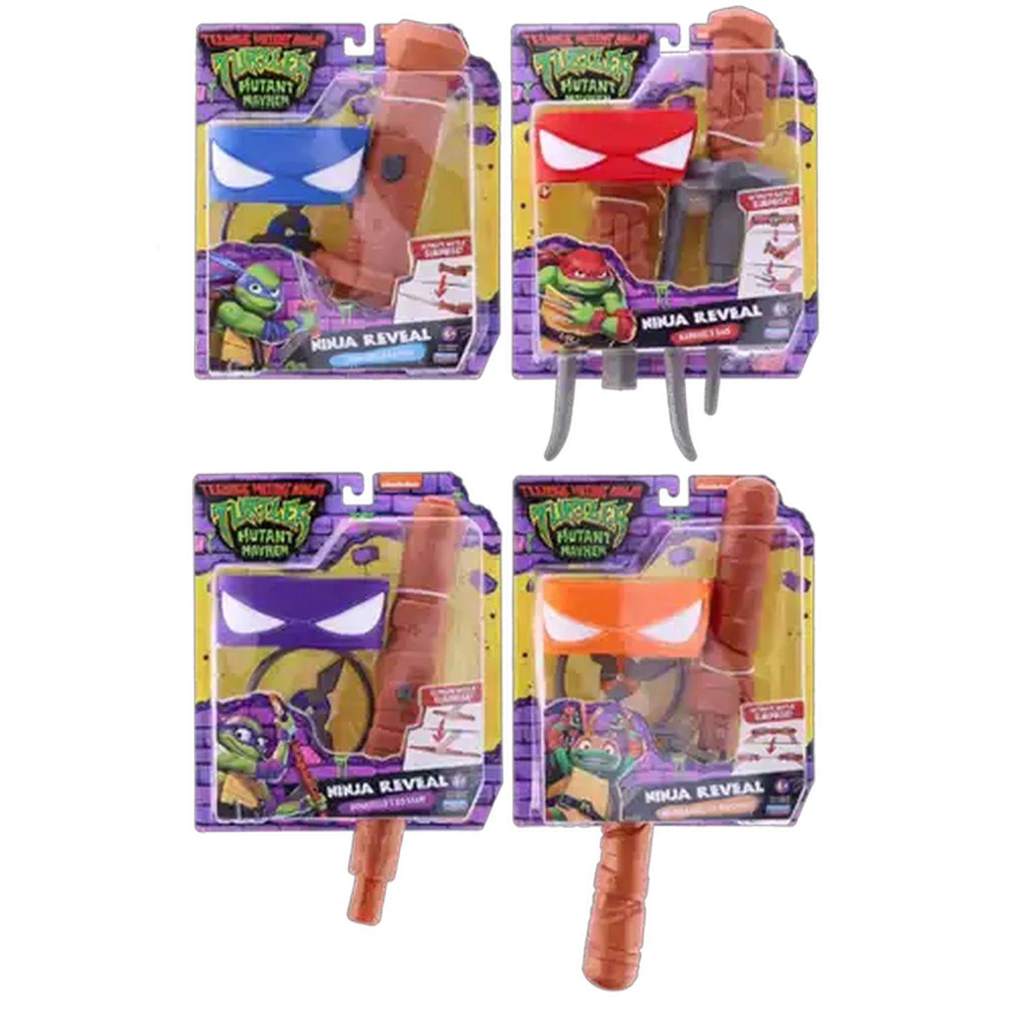 Image of Nickelodeon TMNT Basic Roleplay Set (Colour May Vary)