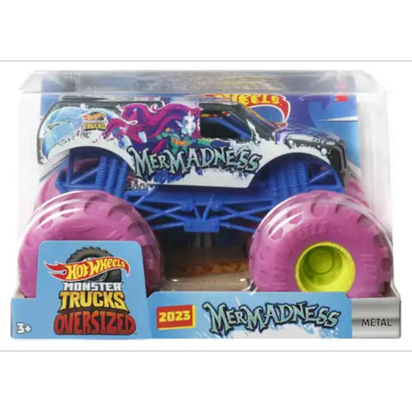 Image of Hot Wheels Monster Trucks 1:24 Die-Cast (Type May Vary)