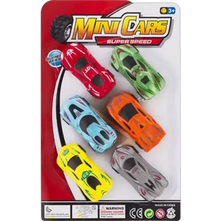 Shoprite ZA | Super Car Turbo Pull Back Car Set 6-Pack