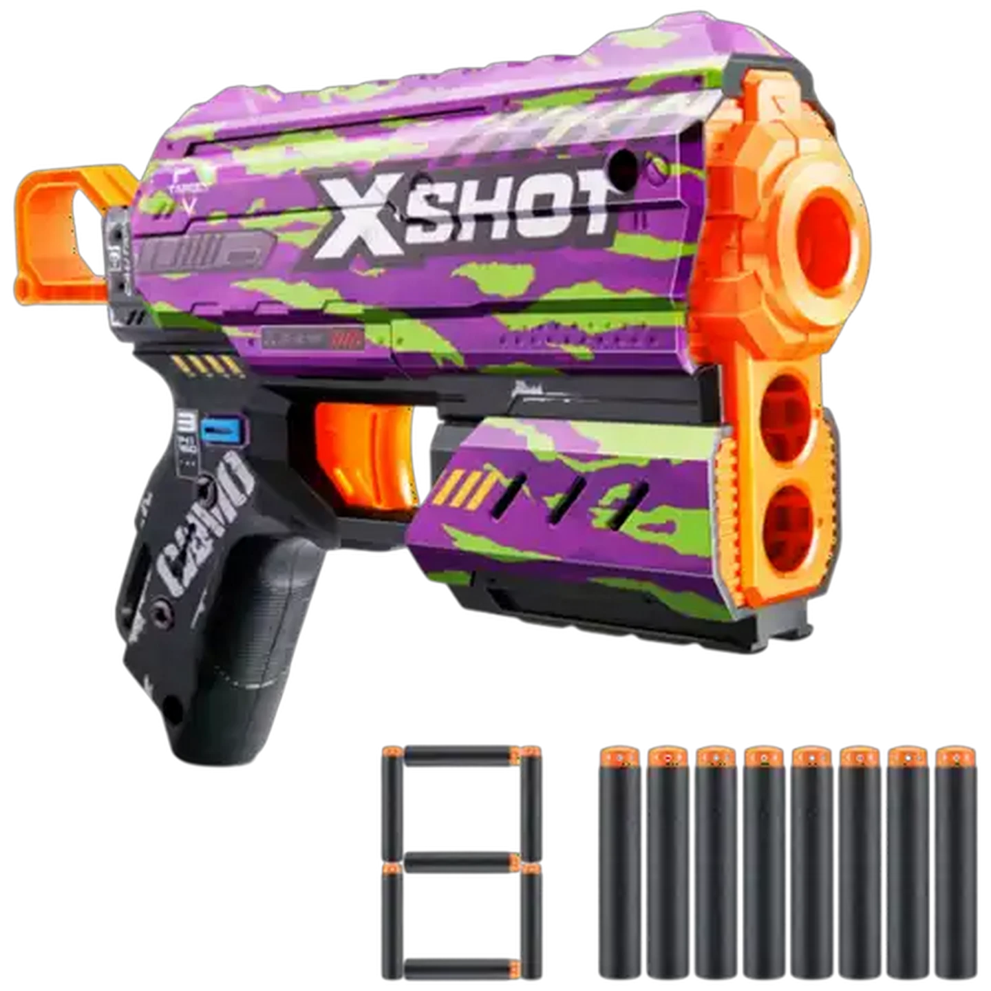 Checkers Sixty60 | XSHOT Skins Flux Dart Blaster 18.3cm Beast Out Skin