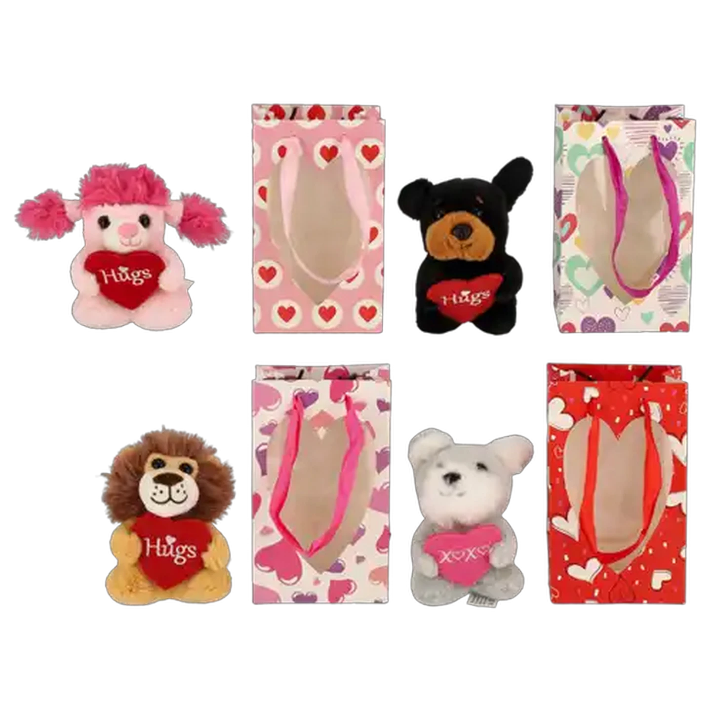 Image of Plush Animal in Gift Bag 14cm (Design May Vary)