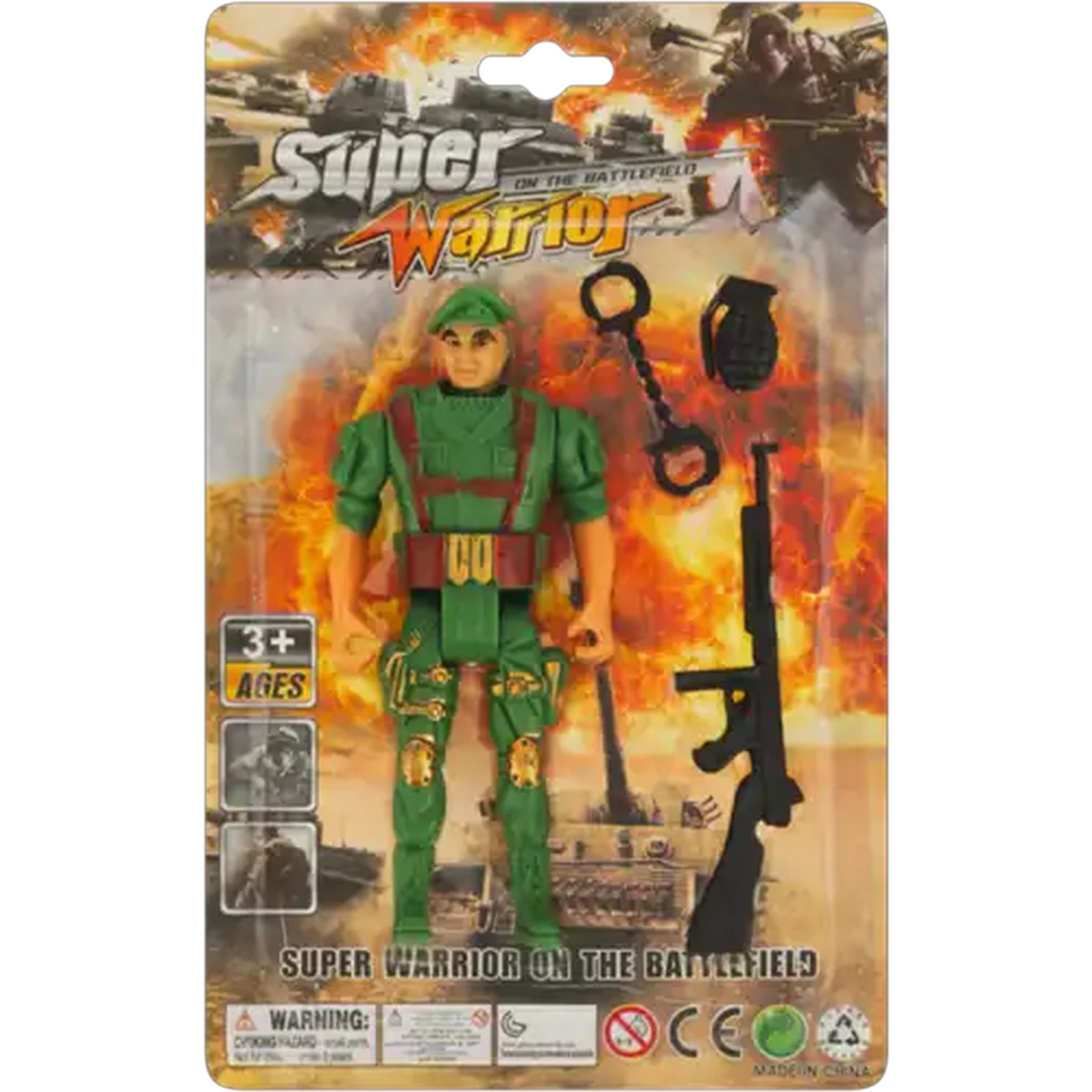 Image of Military Super Warrior Play Set 5 Piece