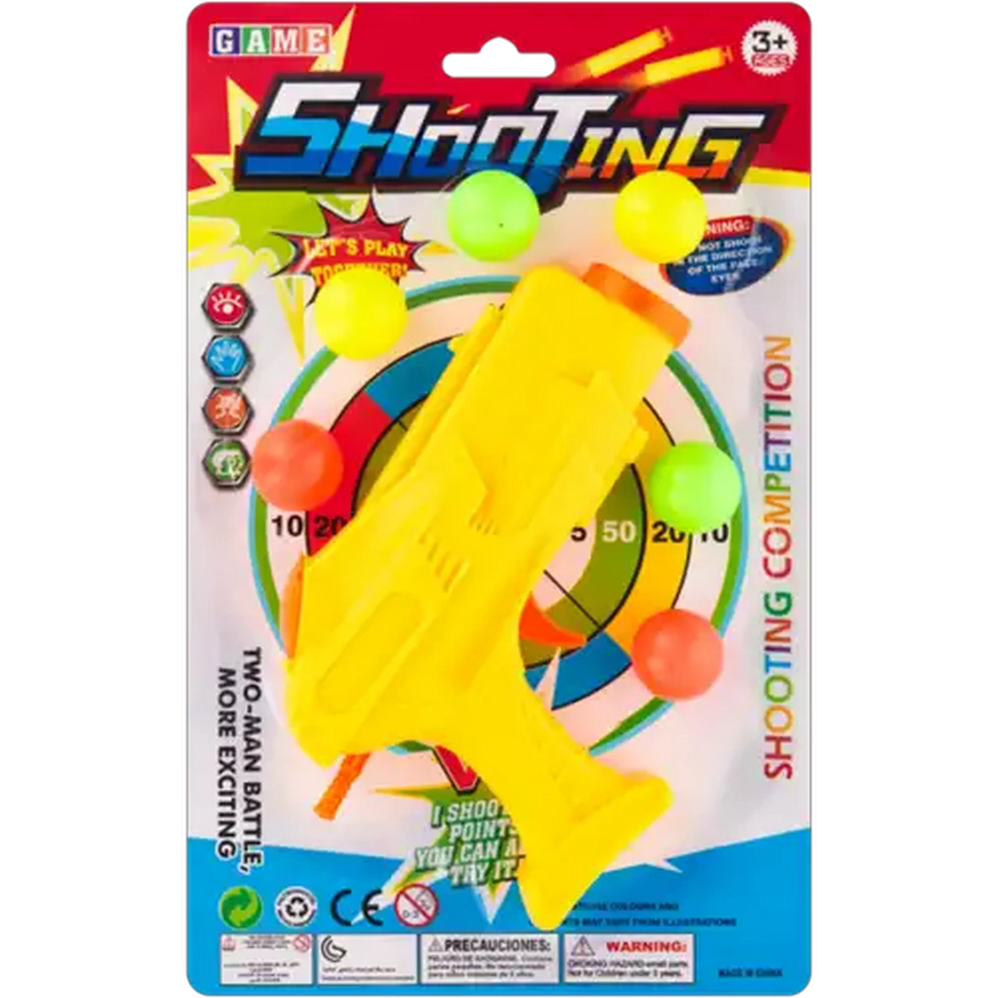 Image of Shooting Gun with Balls 7 Piece