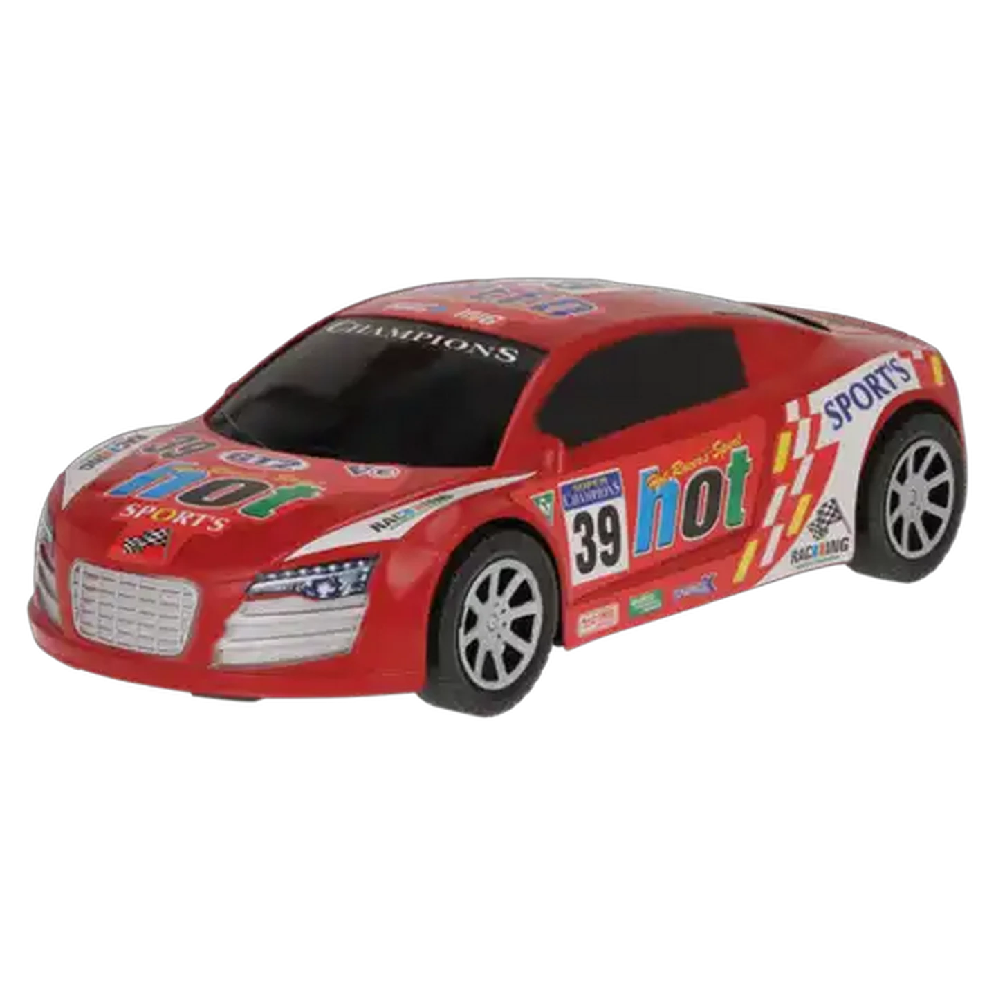Image of Friction Racing Wheels Cars (Type May Vary)
