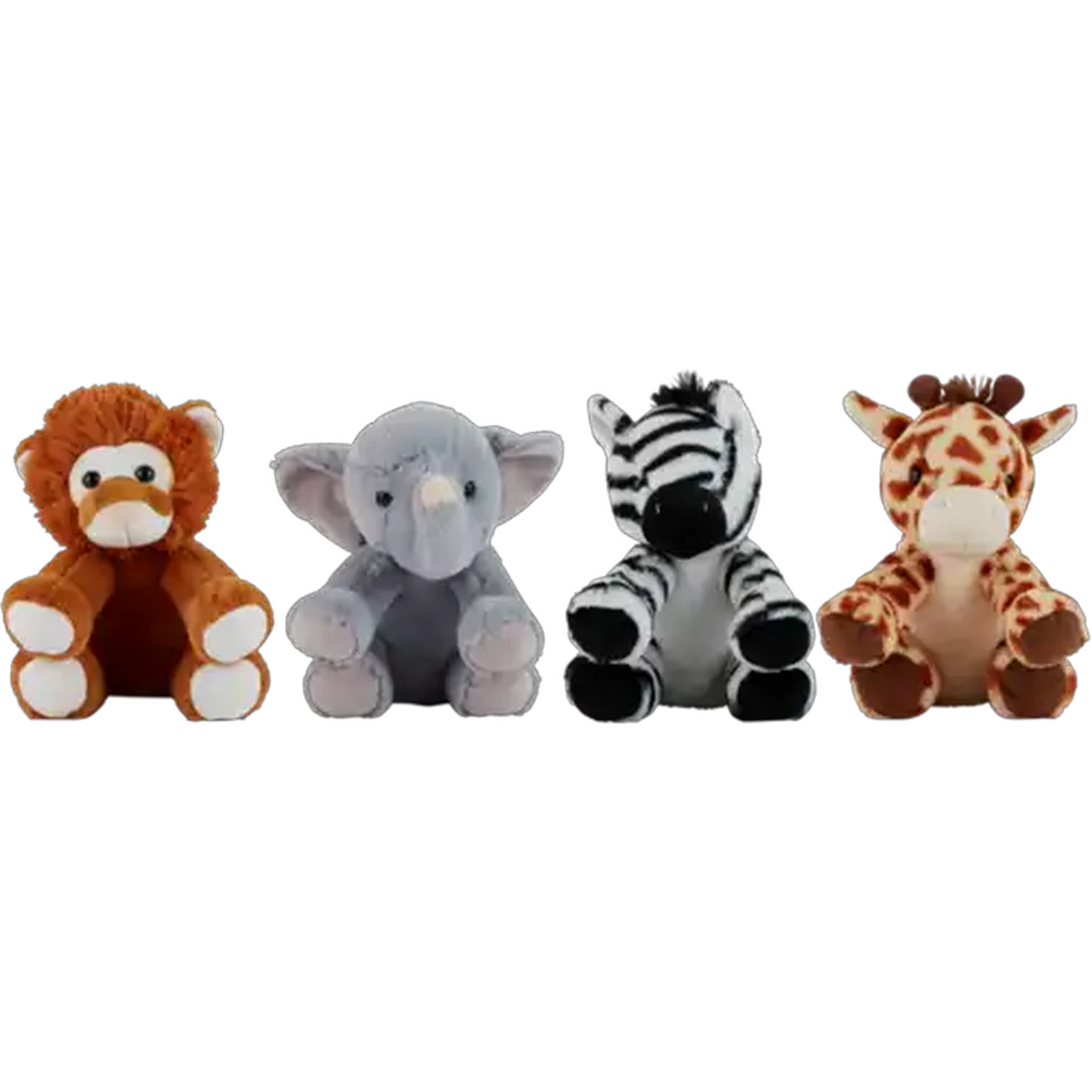 Image of Wild Animals Sitting Plush Animal 20cm