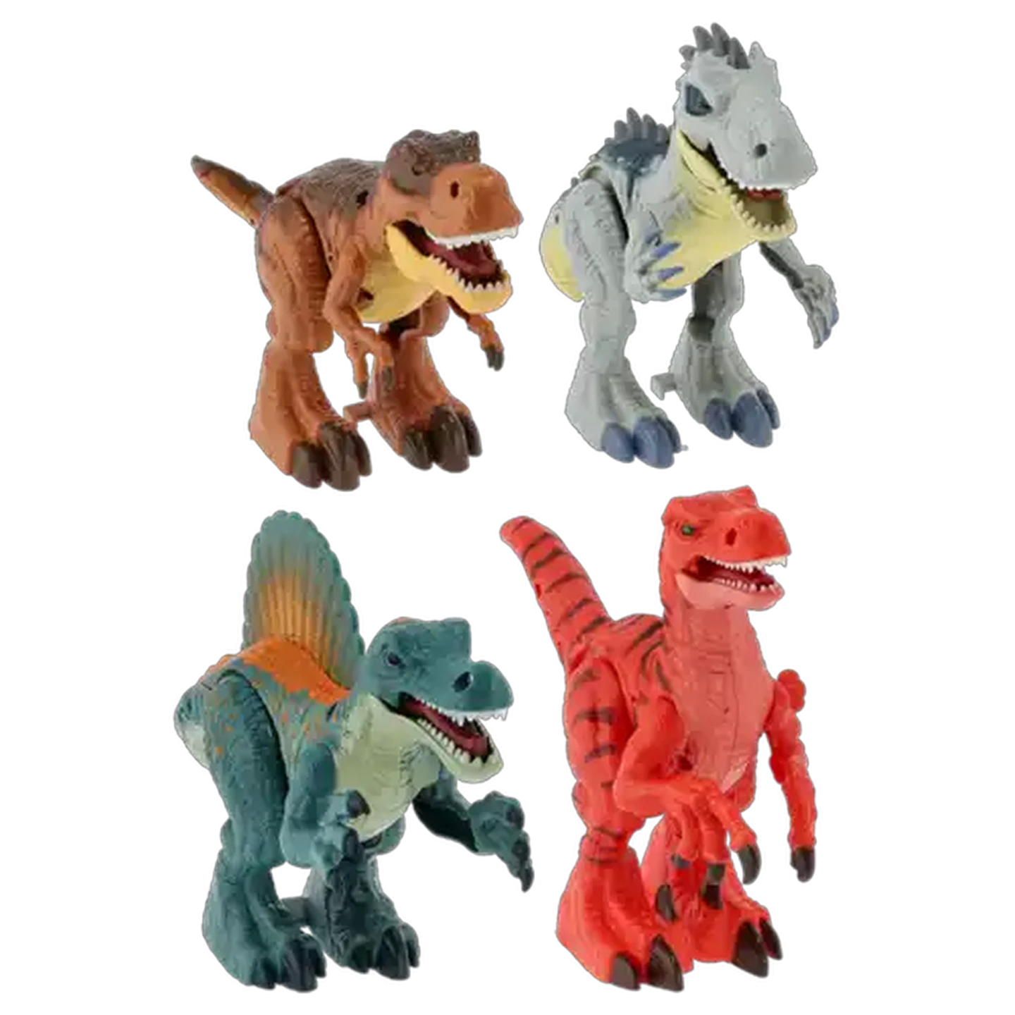 Image of Happy Line Dino Troop Extreme Wind-Up Action Dinosaur (Design May Vary)