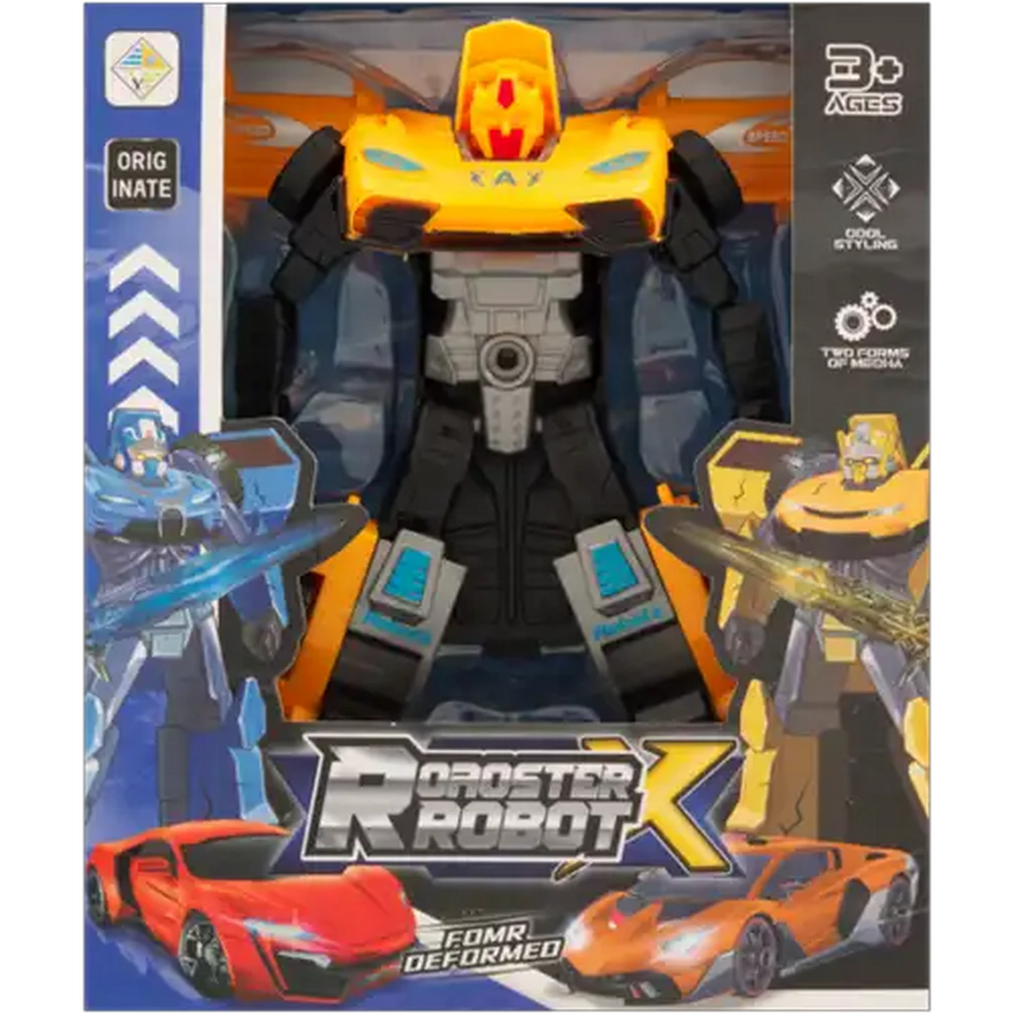 Image of Roadster Robot Racers 15cm (Design May Vary)