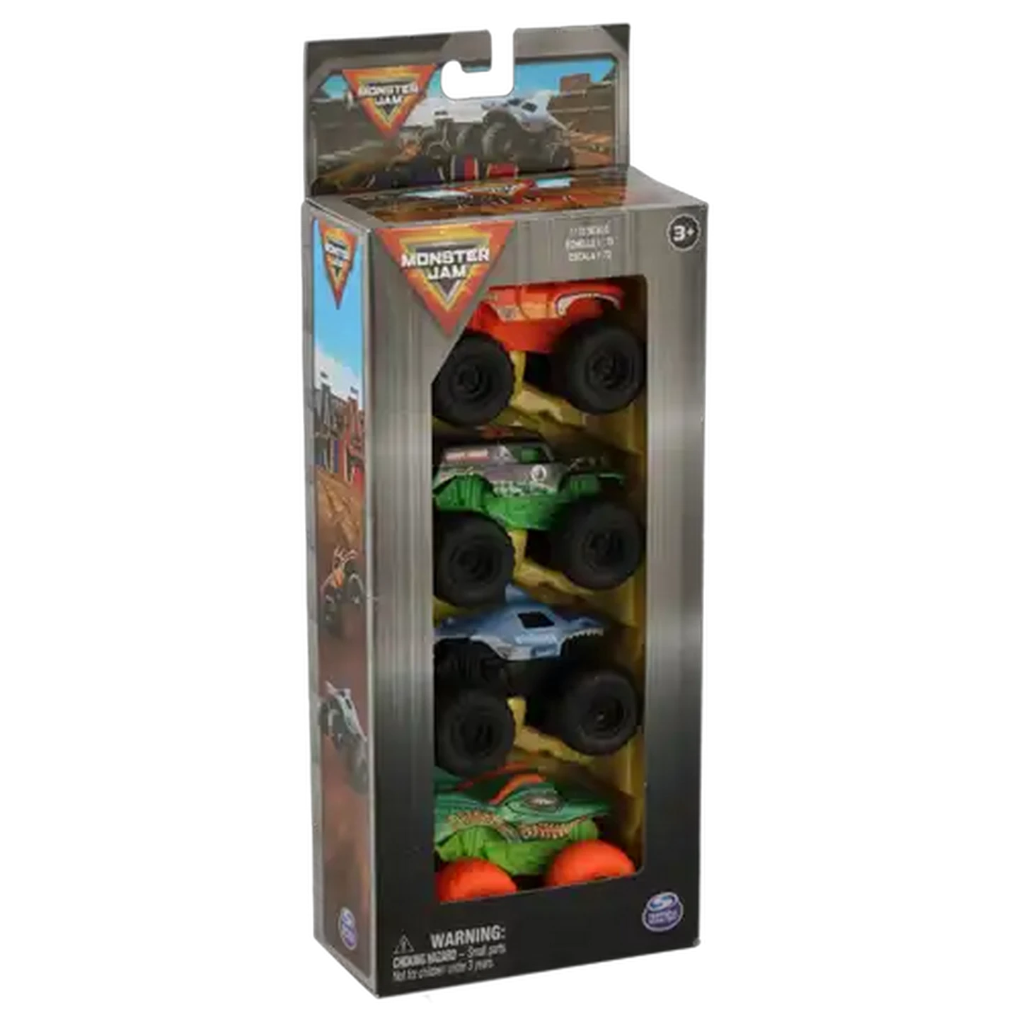 Image of Monster Jam Monster Truck Value 4-Pack (Design May Vary)