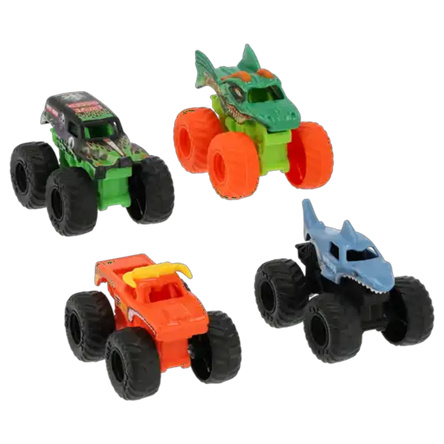 Image of Monster Jam Monster Truck Value 4-Pack (Design May Vary)