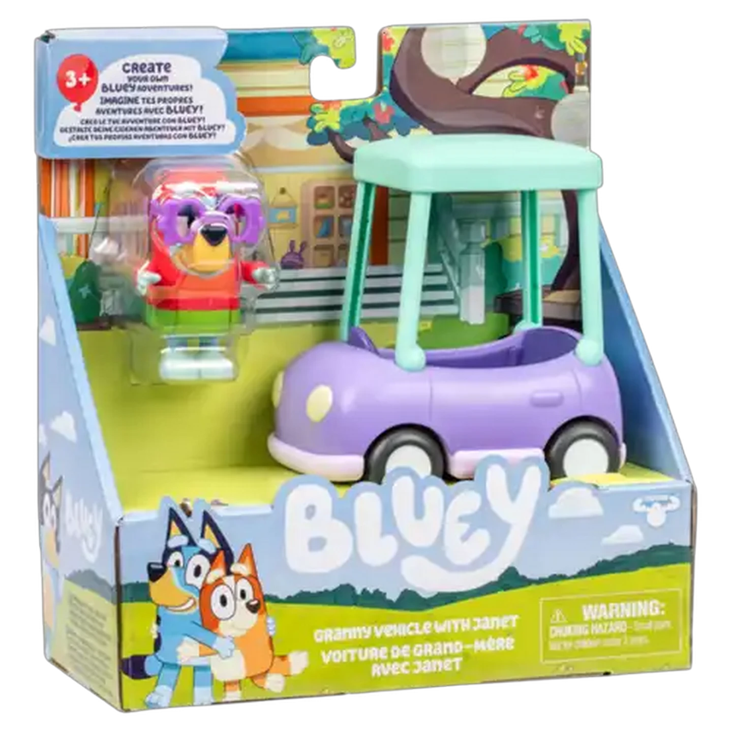 Image of Bluey Basic Vehicles Toy (Type May Vary)