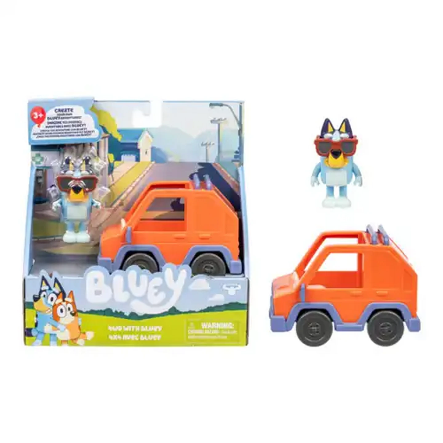 Image of Bluey Basic Vehicles Toy (Type May Vary)