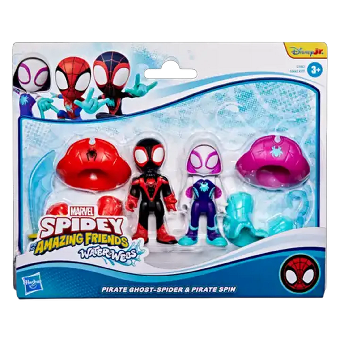 Image of Spidey and his Amazing Friends Waterwebs 2-Pack Figurine (Type May Vary)