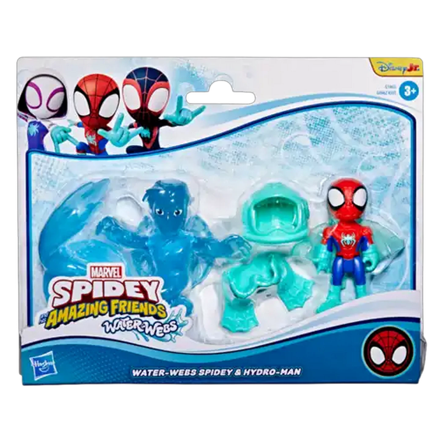 Image of Spidey and his Amazing Friends Waterwebs 2-Pack Figurine (Type May Vary)