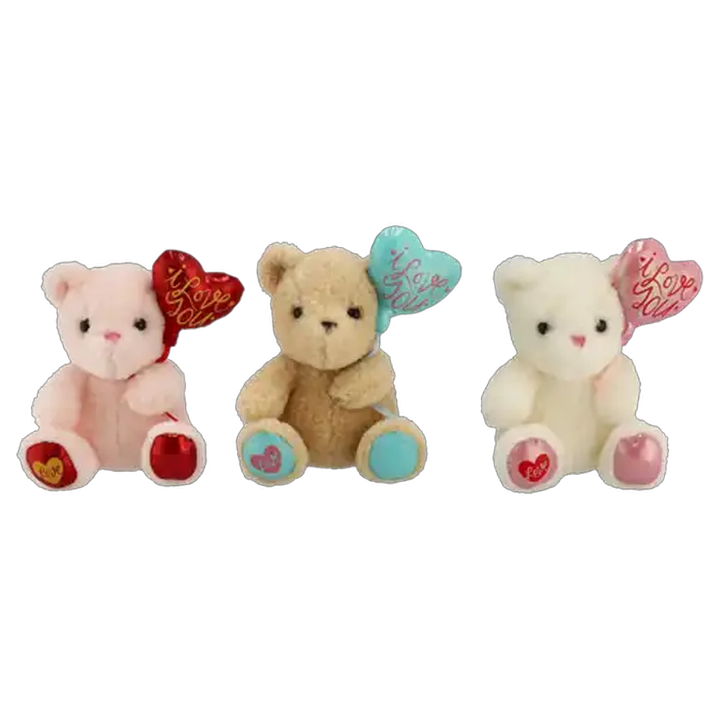 Image of Balloon Heart Bear (Colour May Vary)