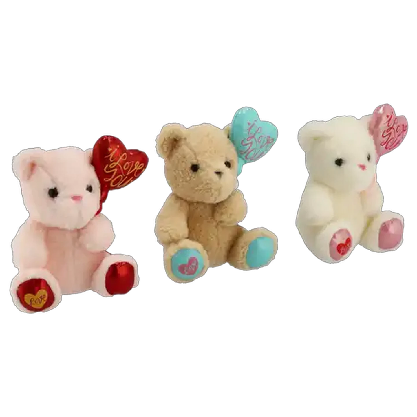 Image of Balloon Heart Bear (Colour May Vary)