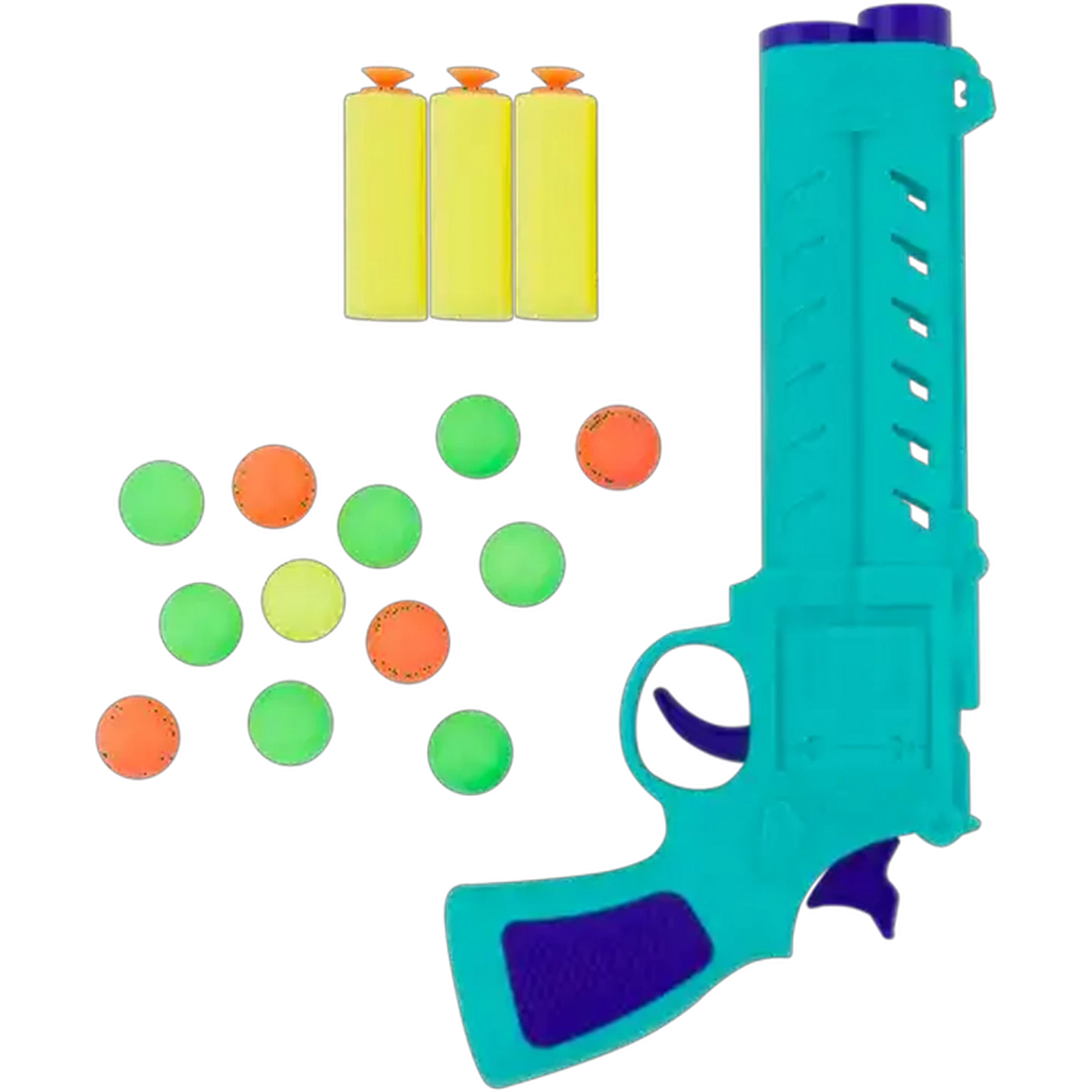 Image of Super Shooting Barrel Gun Playset 16 Piece
