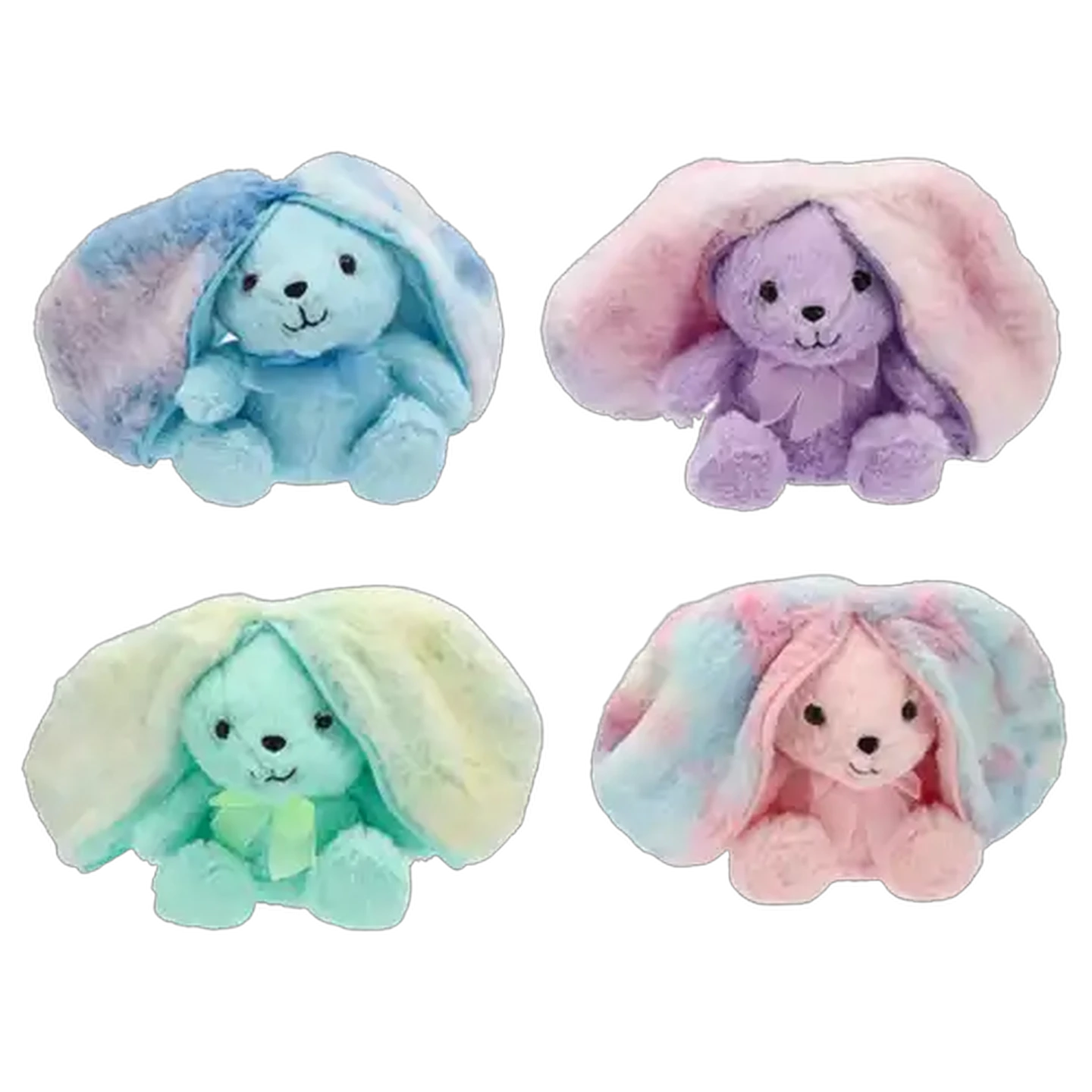 Checkers Sixty60 | Fur Baby Plush Zip & Flip Bunnies 19cm (Colour