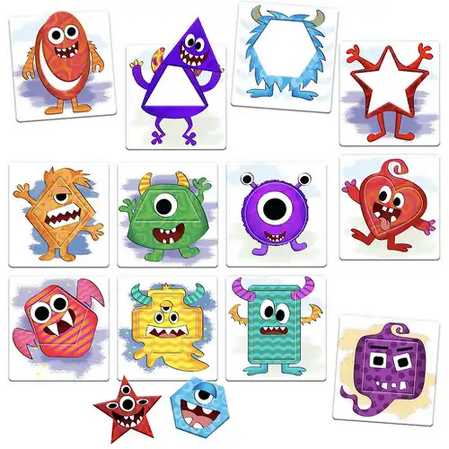 Checkers Sixty60 | Kastell Smart Educational Games Monster Shapes