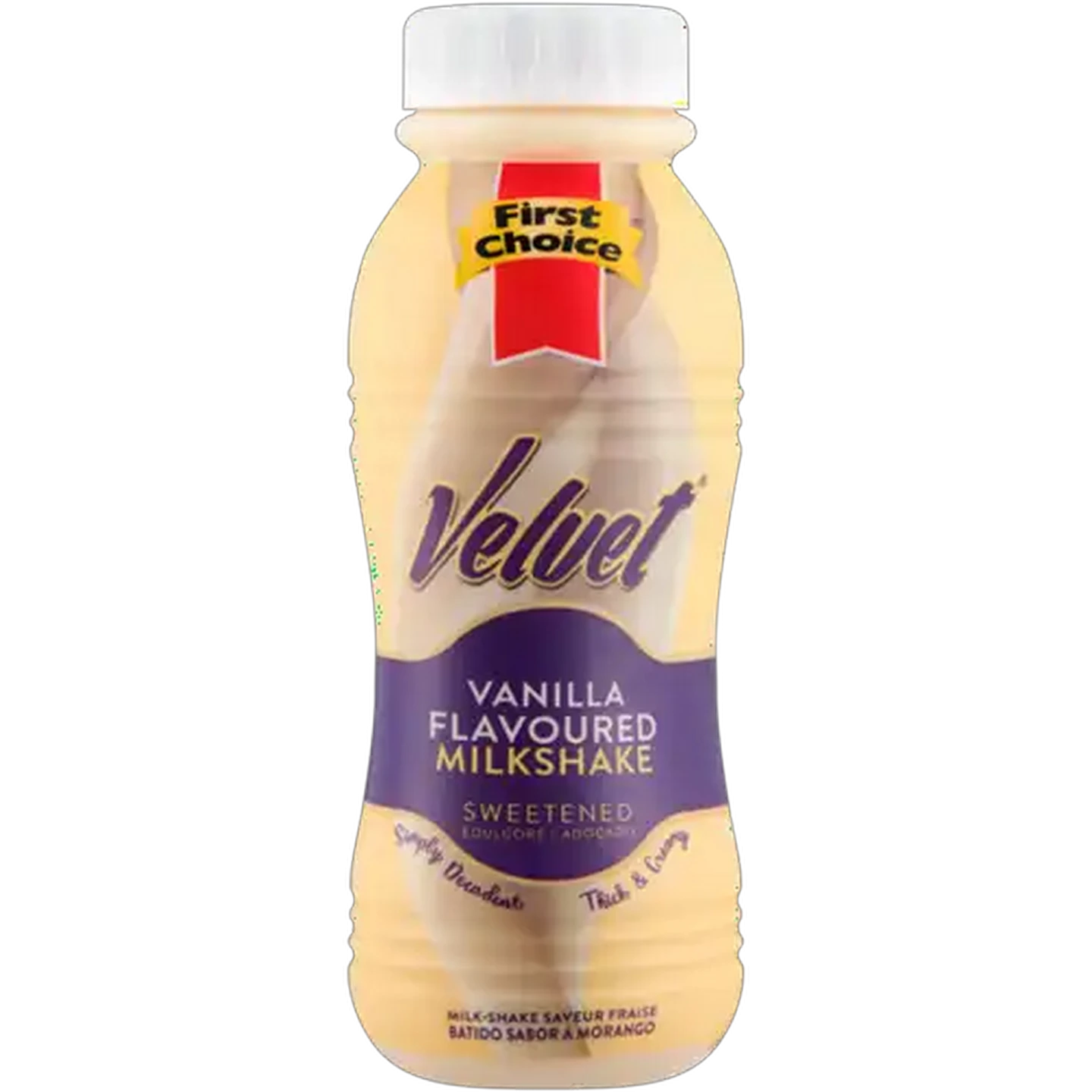 Image of First Choice Velvet Vanilla Flavoured Milkshake 275ml