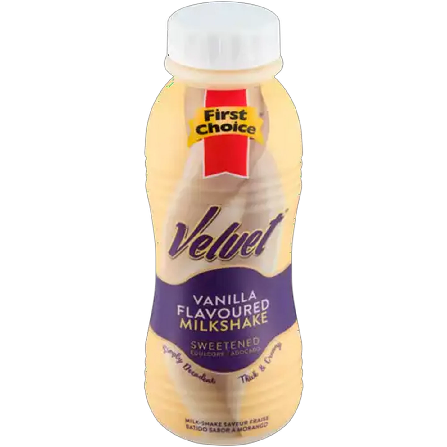 Image of First Choice Velvet Vanilla Flavoured Milkshake 275ml