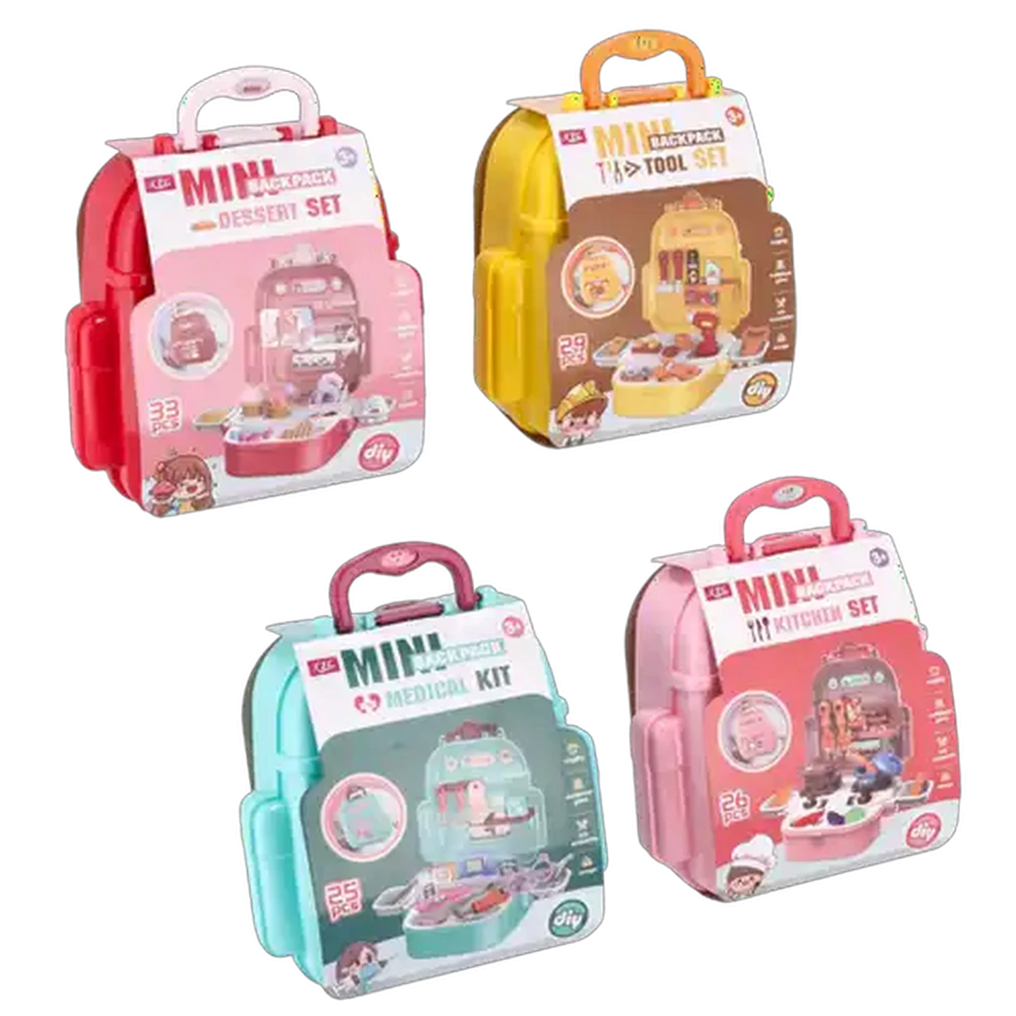 Image of Backpack Play Set (Design May Vary)