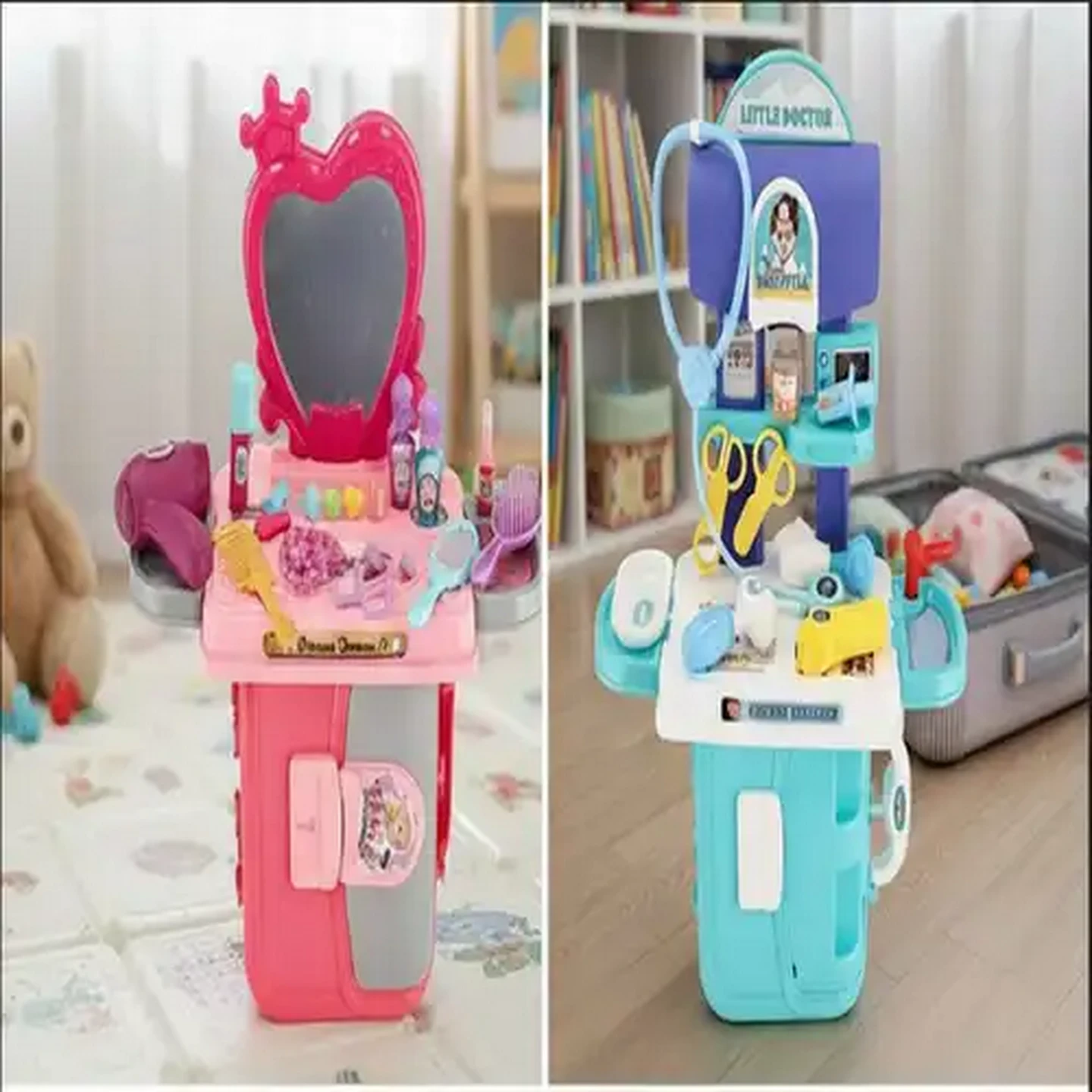 Image of 3-in-1 Suitcase Playset (Design May Vary)