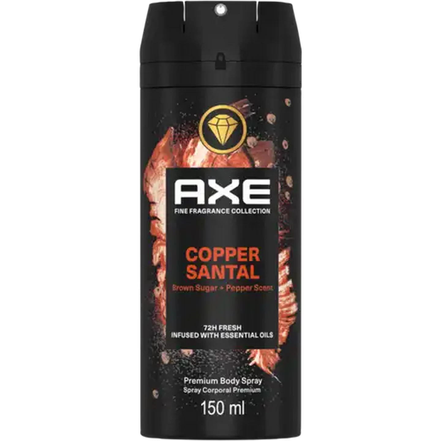 Image of AXE Fine Fragrance Collection Copper Santal Premium Body Spray 150ml