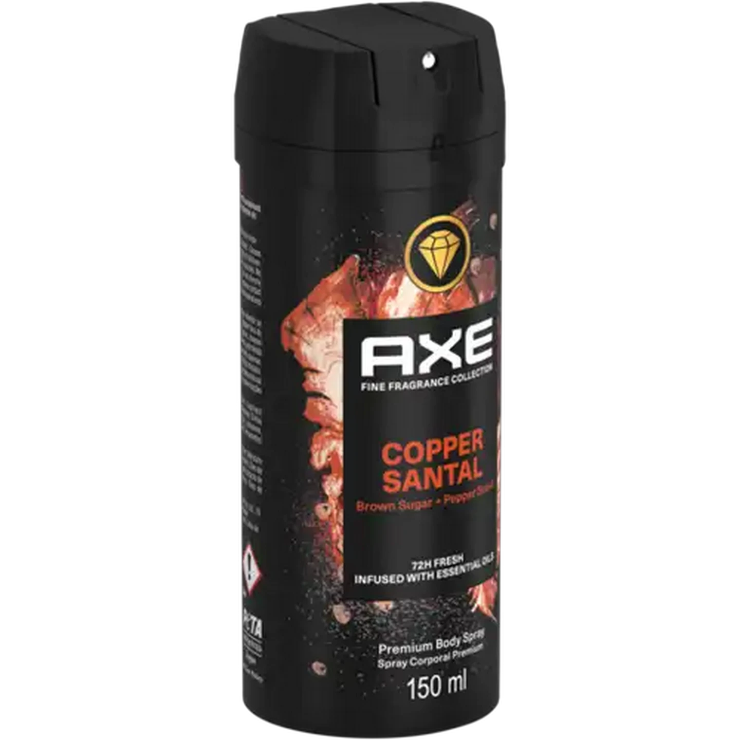 Image of AXE Fine Fragrance Collection Copper Santal Premium Body Spray 150ml