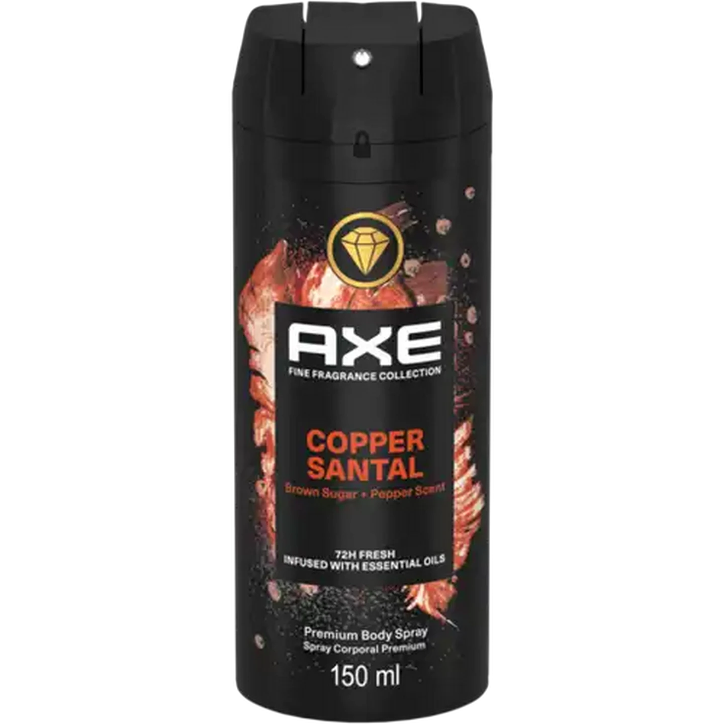 Image of AXE Fine Fragrance Collection Copper Santal Premium Body Spray 150ml