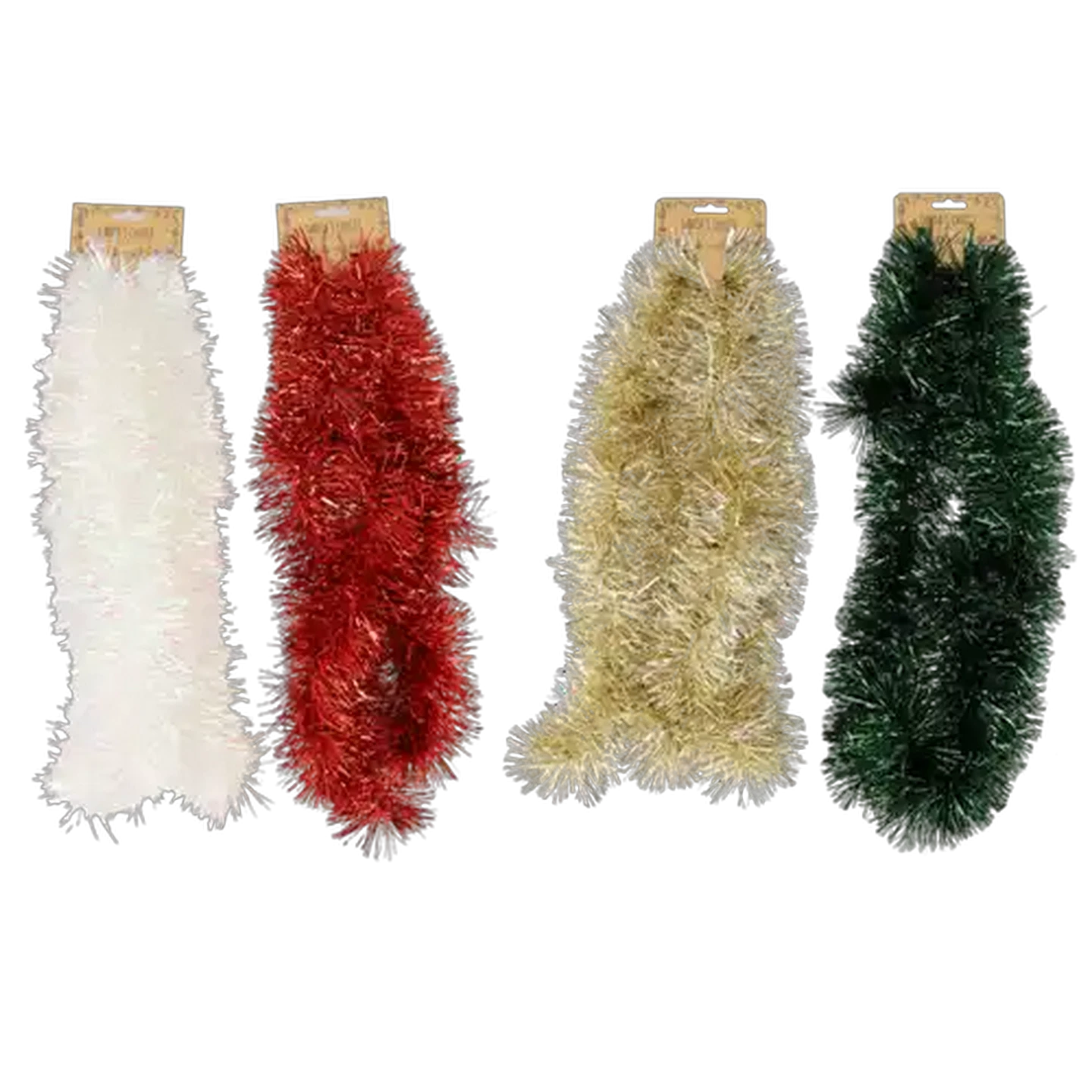 Image of Santa's Choice Christmas Tinsel 4-Ply 10 x 2m (Colour May Vary)