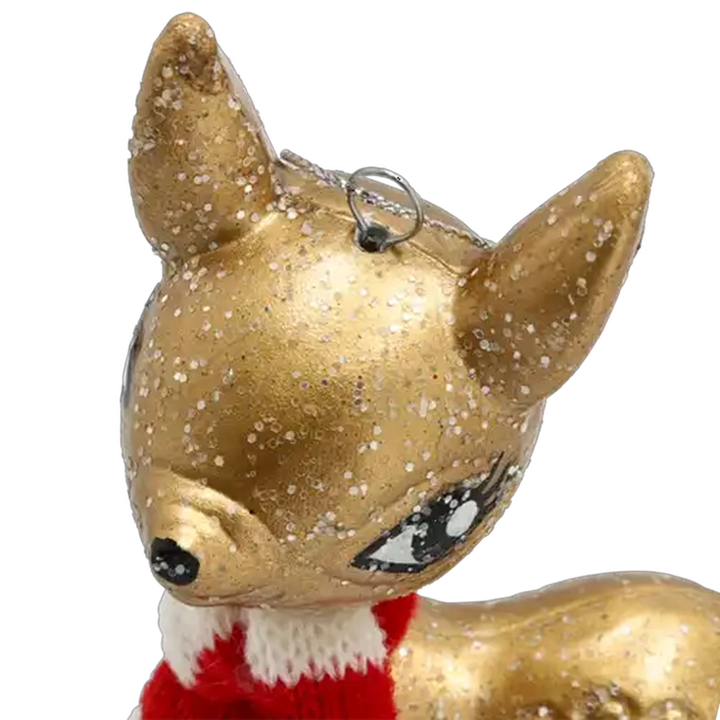 Image of Bambi with Scarf Christmas Tree Decoration