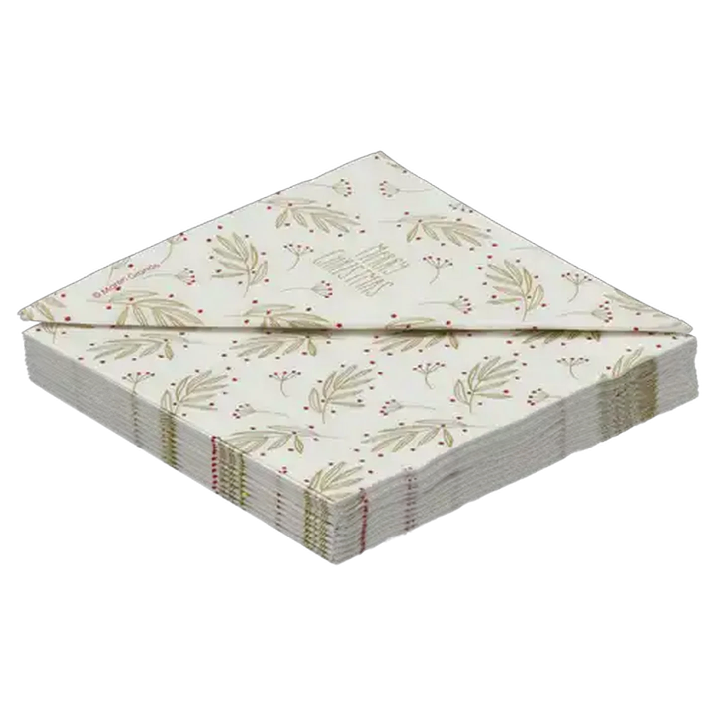 Image of Paperproducts Design (PPD) Starlight Christmas Napkins 33 x 33cm
