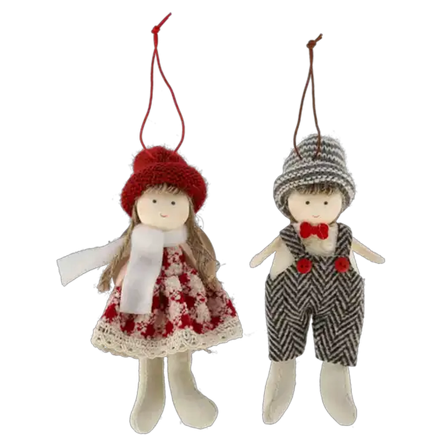 Image of Santa's Choice Boy or Girl Christmas Tree Decoration 14cm (Design May Vary)