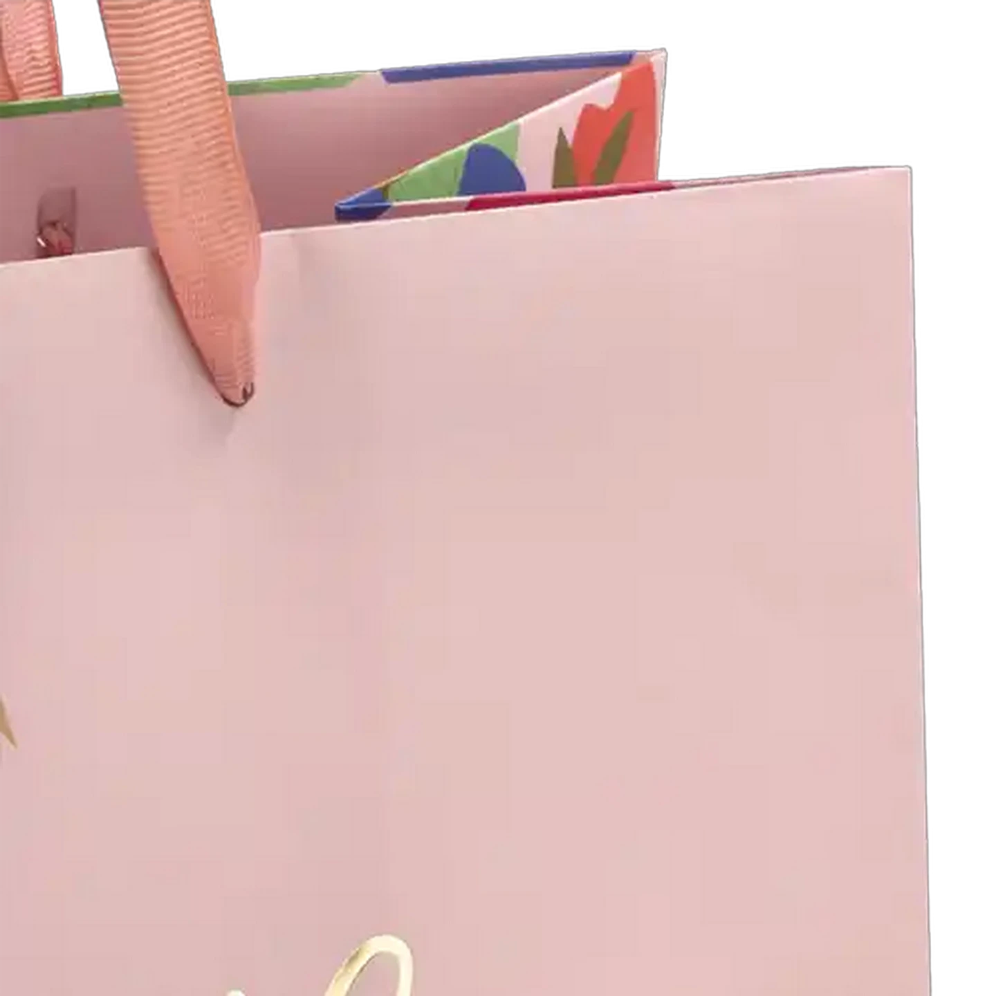 Image of With Love Large Flowers Mother's Day Foil Gift Bag